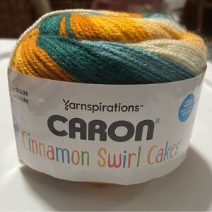 Caron Cinnamon Swirl Cakes Yarn - Sun & Surf